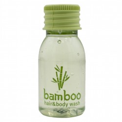 Bamboo Kosmetikset – Shampoo-Duschgel 20 ml (600 Stück) + Seife 10 g (550 Stück)