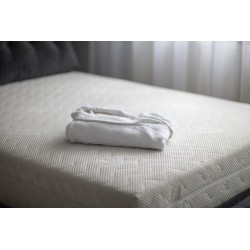 Hotel Schlafrock Morgenrock weiß S 100% Baumwolle Frotte 360g/m2
