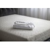 Hotel Schlafrock Morgenrock weiß S 100% Baumwolle Frotte 360g/m2