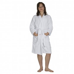 Szlafrok hotelowy biały PRESTIGE M