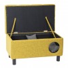 Sitzpouf mit integriertem Haustierbett