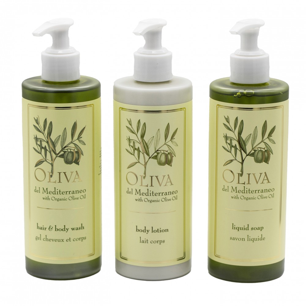 Pflegeset Oliva 3x300 ml