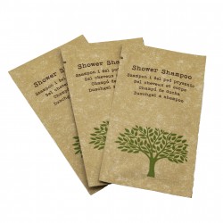 Einweg Hotel Duschgel und Shampoo 2in1 Sachet 10ml 500 Stück Nature Hotelbedarf