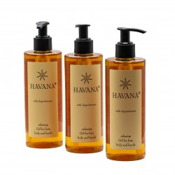Havana 2in1 Shampoo und Gel in einer runden 300-ml-Flasche 10 stk