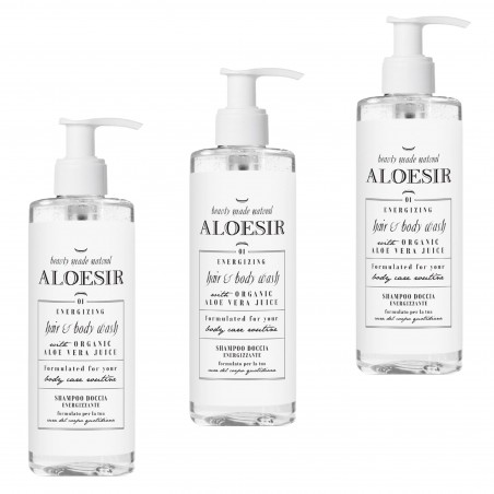 Hotel Shampoo&Duschgel Spender Aloesir Serie mit Aloe Vera 300ml 10 stk