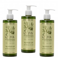 copy of Szampon żel OLIVA 300ml w okrągłej butelce
