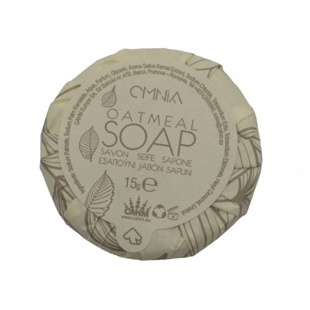 Plissierte Hotel-Seife Omnia 15g, 500 Stück