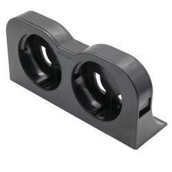 Magic Holder – Doppel-Wandhalterung für Hotelseifen und Spender (Schwarz)