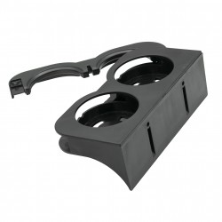 Magic Holder – Doppel-Wandhalterung für Hotelseifen und Spender (Schwarz)