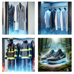 Szafa, komora do ozonowania DM3366 Dezynfekcja odzieży