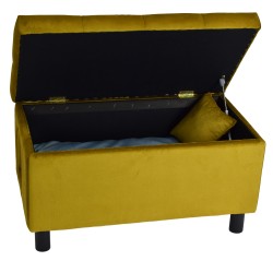 Stylowa Pufa Domek dla Zwierząt – Legowisko dla Kota, Psa, Królika | Pufa ze Schowkiem