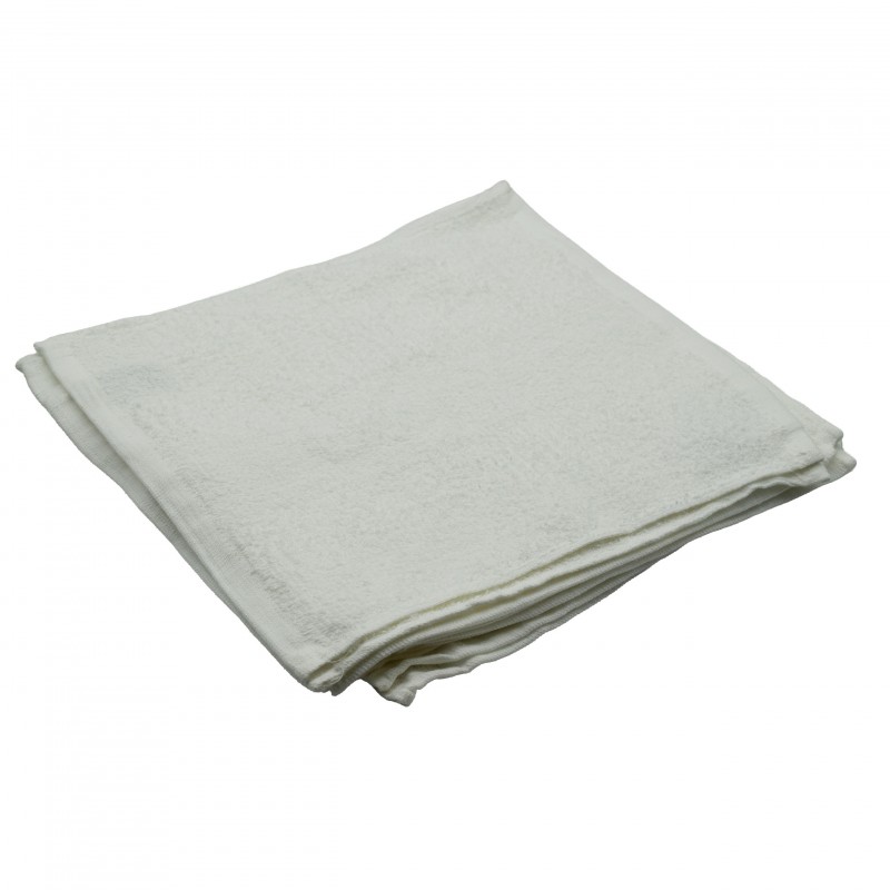 Ręcznik mały 30x30 cm biały 50szt do twarzy i rąk