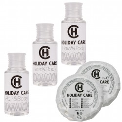 Zestaw kosmetyków hotelowych Holiday Care