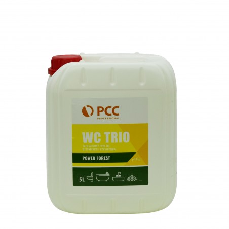 copy of Płyn do czyszczenia i dezynfekcji toalet WC TRIO Power Forest 1L PCC Professional