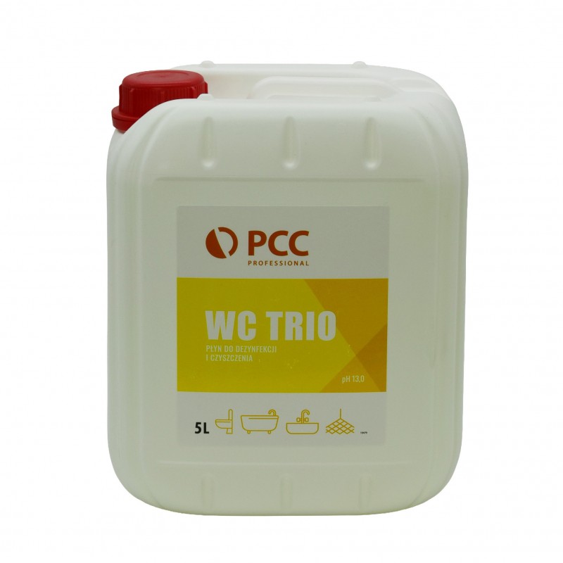 copy of Płyn do czyszczenia i dezynfekcji toalet WC TRIO Power Forest 1L PCC Professional
