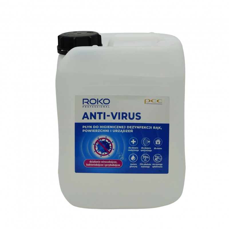 copy of Płyn do dezynfekcji z alkoholem ANTI-VIRUS 500ml ROCO/ PCC Professional