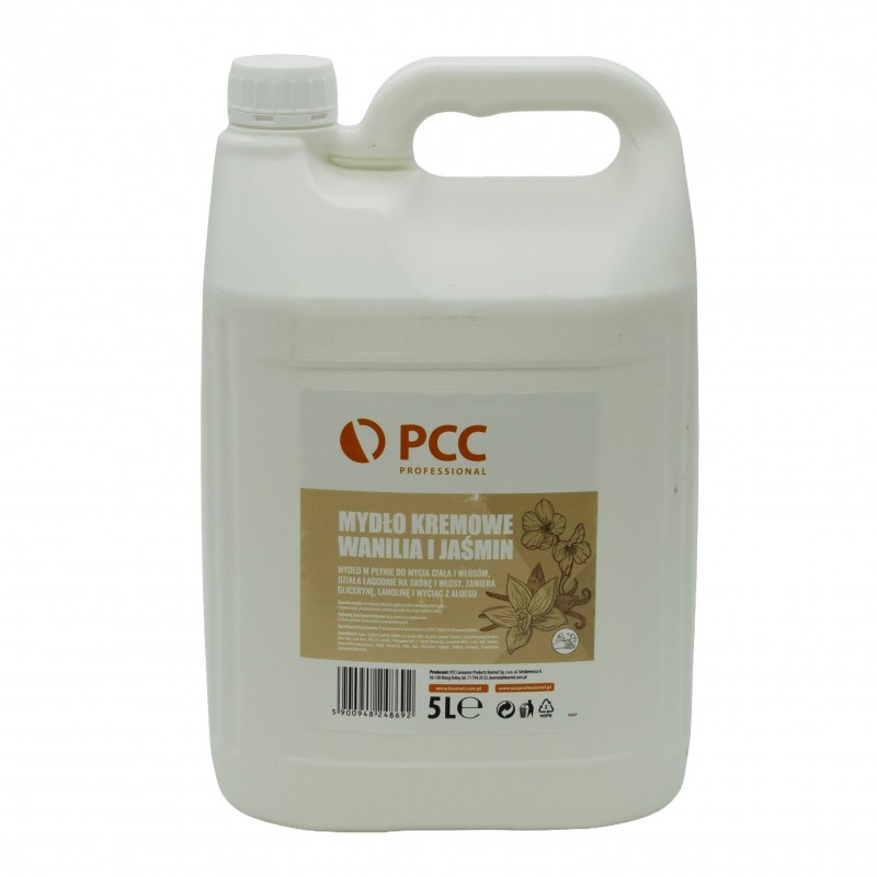 PCC Professional Vanille & Jasmin – Duschgel & Shampoo 5L