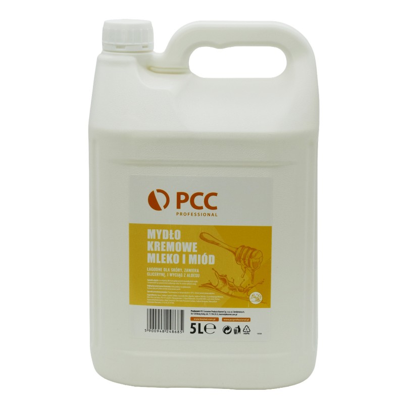 PCC Professional Milch & Honig – Cremeseife 5L Kanister