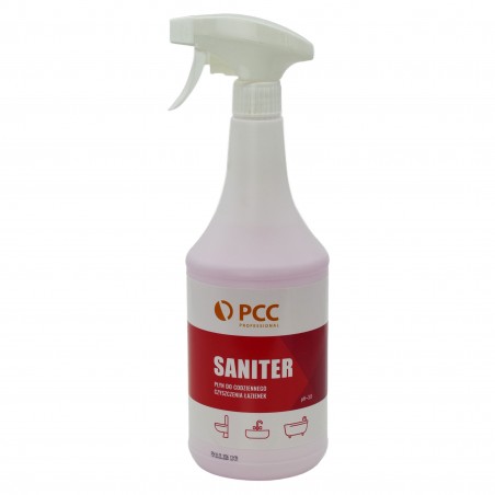 Płyn spray do czyszczenia toalet SANITER 1L PCC Professional