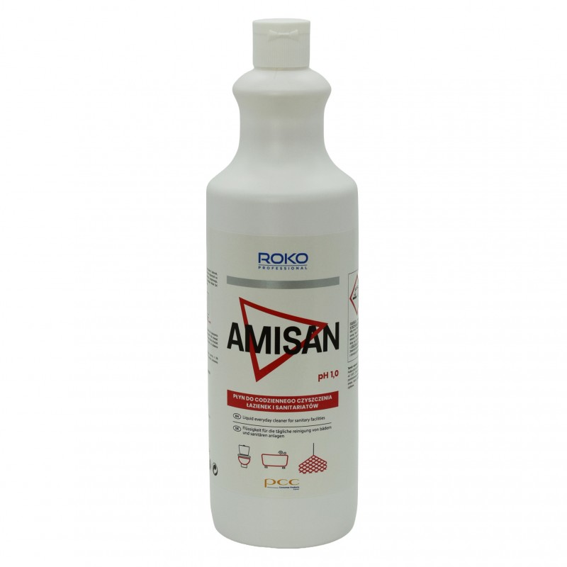 Koncentrat do pielęgnacji sanitariatów AMISAN 1L ROCO/ PCC Professional