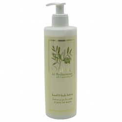 Oliva REAL Hand- und Körperlotion 400ml mit Pumpspender