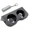 Set: Magic Holder Doppelhalterung für Kosmetik 2x 400 ml + Magnetschlüssel