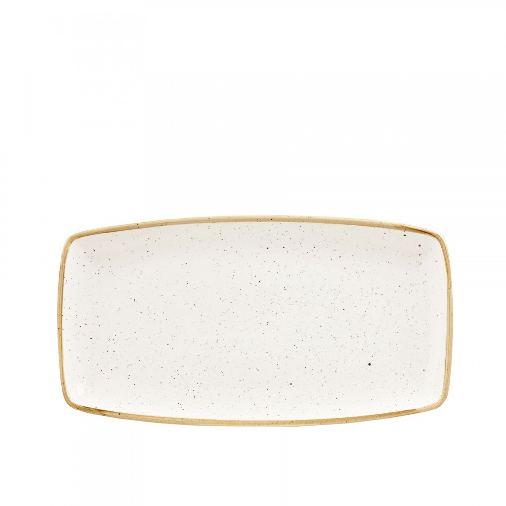 Półmisek porcelanowy szerokość 18,5 cm Evolve STONECAST BARLEY WHITE