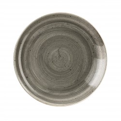 Talerz płaski średnica 32,4 cm  porcelana Churchill Stonecast Peppercorn Grey