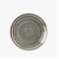 Talerz płaski średnica 32,4 cm  porcelana Churchill Stonecast Peppercorn Grey