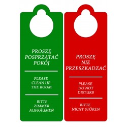 Zawieszka hotelowa 10 szt