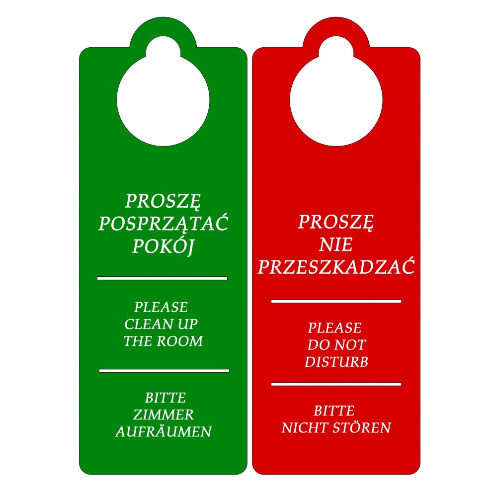 Zawieszka hotelowa 1szt