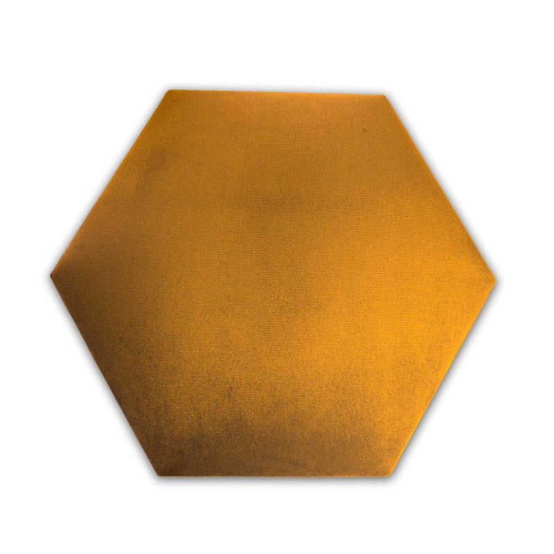 Quadratisches Polsterpaneel in Honigfarben kaufen