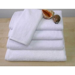 Białe ręczniki hotelowe Rimini 100% bawełna 500 g/m2