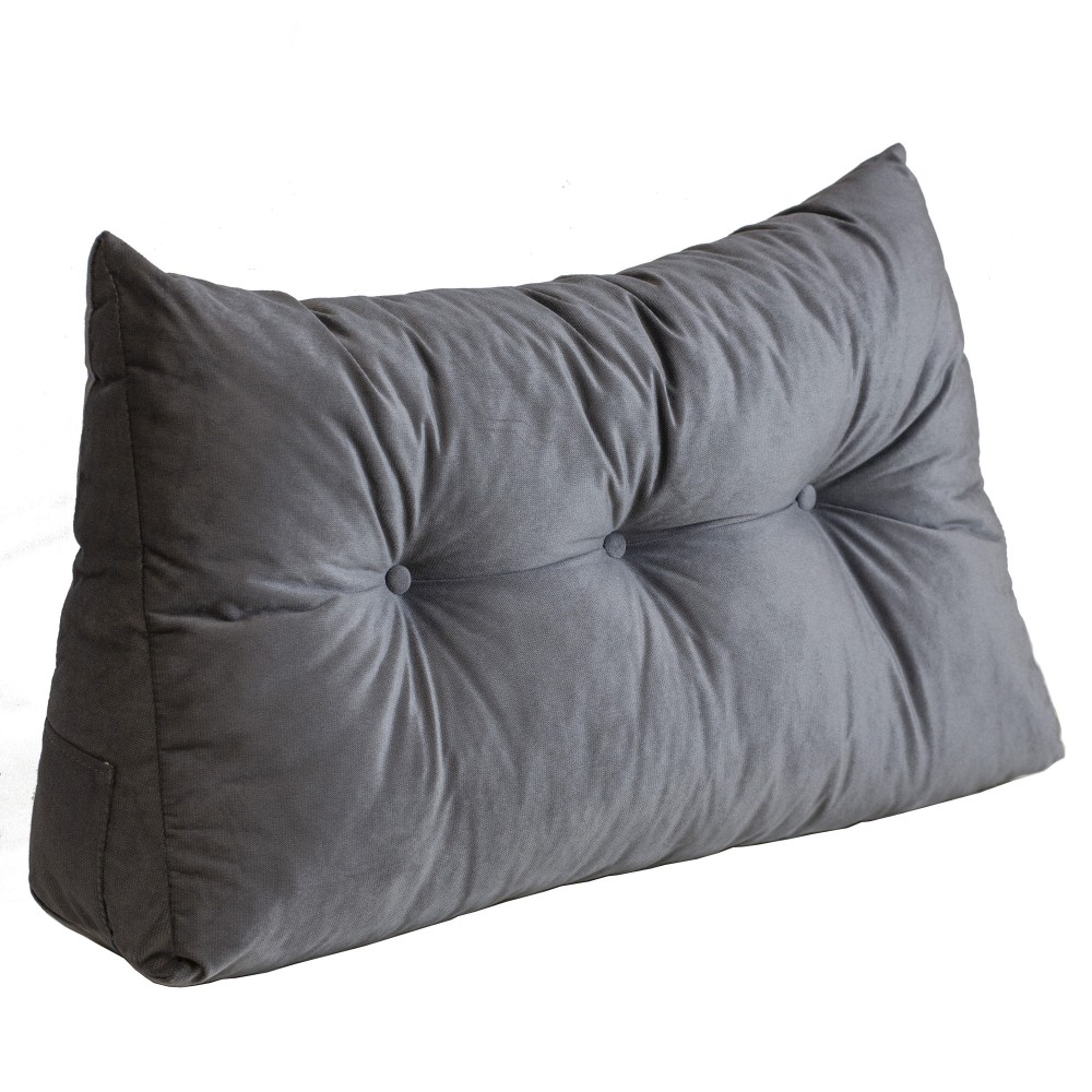 Poduszka trójkątna, pikowana, wielofunkcyjna, wiele rozmiarów