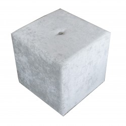 Pufa ozdobna, kwadratowa, tapicerowana