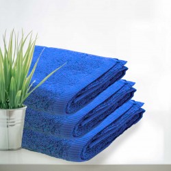 Niebieskie Ręczniki Hotelowe Rimini 50x100cm 100% bawełna 500 g/m2