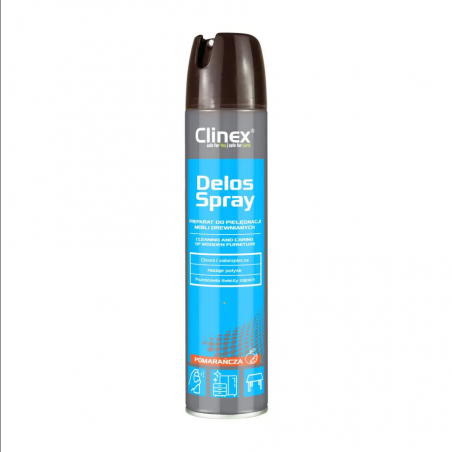 Clinex Delos Spray preparat do czyszczenia i pielęgnacji mebli drewnianych