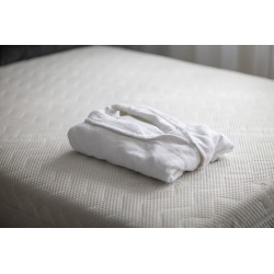 Weisser Hotelbademantel Prestige XL