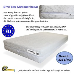 Silver Life Matratzenbezug Schonbezug für Matratze mit Reißverschluss Produzent