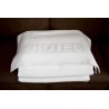 KISSEN |  Hotel Handtuch weiss "HOTEL" 500 g/m2 100% Baumwolle