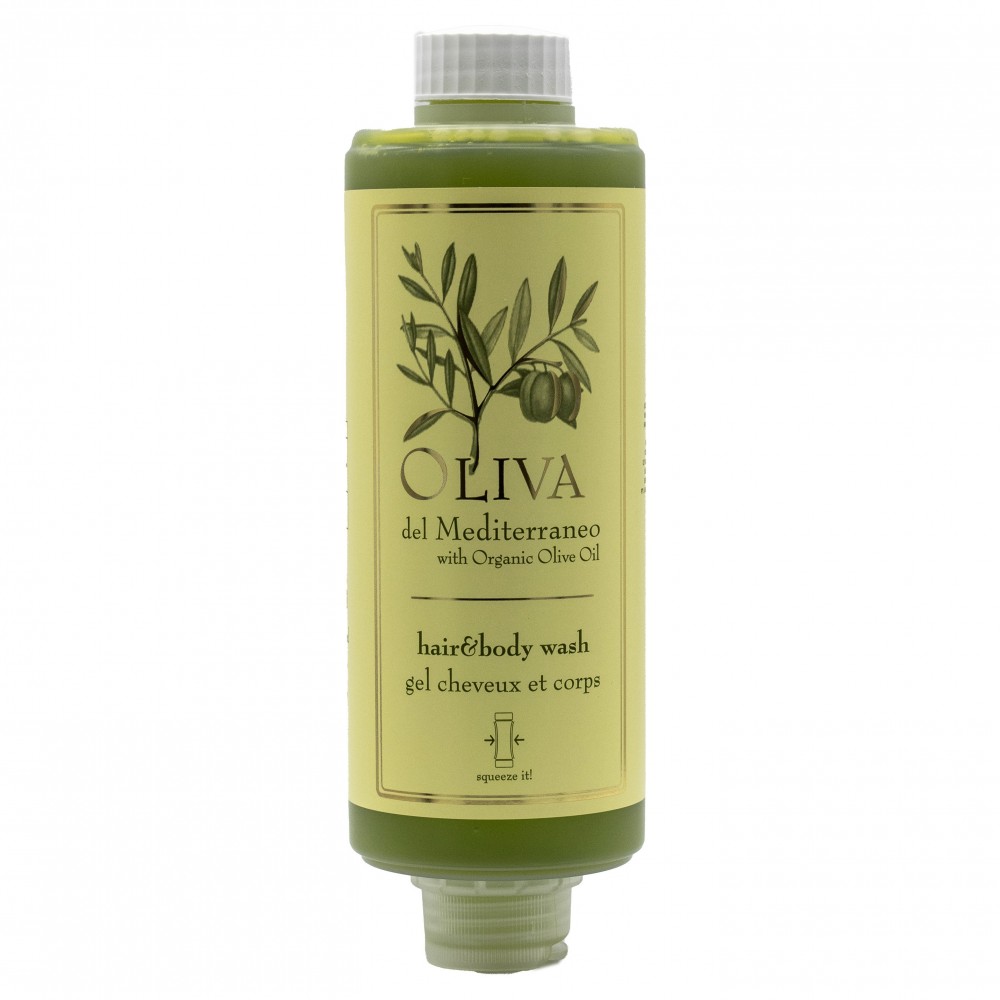 Szampon i żel pod prysznic 2w1 Oliva 320ml TREND PLUS